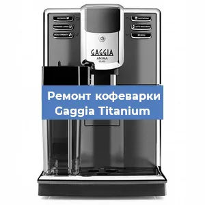 Чистка кофемашины Gaggia Titanium от кофейных масел в Новосибирске